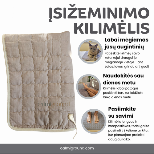 įsižeminimo kilimėlis calmiground main